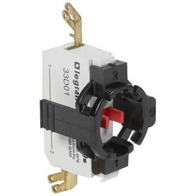 Блок контактов 1п +НЗ адаптер без инд. с внеш. клеммами Osmoz 023025 Блок контактов 1п +НЗ адаптер без инд. с внеш. клеммами Osmoz 023025