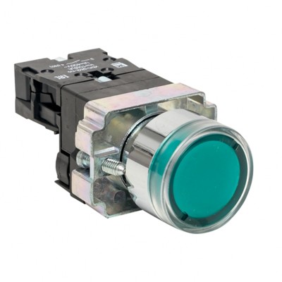 Кнопка BA31 с подстветкой 230В зеленая NO EKF PROxima xb2-bw31-230 Кнопка BA31 с подстветкой 230В зеленая NO EKF PROxima xb2-bw31-230