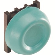 Кнопка KP6-40G зеленая с резиновым колпачком IP66 с монтажной колодкой 1SFA616105R4002