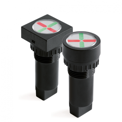 Индикатор положения, винт. подкл., уст.размер 22/30, круг., крас./зел., 24В, AC0S23RG24 Индикатор положения, винт. подкл., уст.размер 22/30, круг., крас./зел., 24В, AC0S23RG24