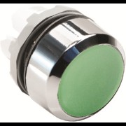 Кнопка MP1-20G зеленая (только корпус) без подсветки без фиксации 1SFA611100R2002