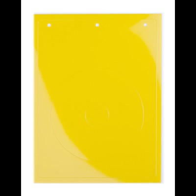 Табличка полужесткая для маркировки кнопок аварийного останова. ПВХ. Желтая. TAEM090Y Табличка полужесткая для маркировки кнопок аварийного останова. ПВХ. Желтая. TAEM090Y