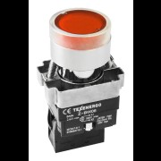 Кнопочный выключатель LAY5-BW3461 красный с подсветкой 1з te00306040