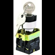 Переключатель NP2-BG25, 2 положения с фиксацией, 1НЗ +1НО IP40 (CHINT) 574854