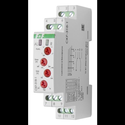 Реле контроля фаз CKF-318-1 3х400/230+N 2х8А 2NO/NC IP20 EA04.002.007 Реле контроля фаз CKF-318-1 3х400/230+N 2х8А 2NO/NC IP20 EA04.002.007
