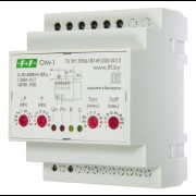 OM-1 Однофазный, многофункциональный (3 режима работы), диапазон 3-30 кВт, 4 модуля, монтаж на DIN-рейке EA03.001.001