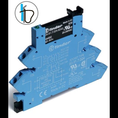 Модуль интерфейсный (сборка 34.81.7.060.8240 + 93.01.0.240) твердотельное реле выход 2А (240В AC) 230-240В AC/DC IP20 винт. клеммы 388102408240 389132408240 Модуль интерфейсный (сборка 34.81.7.060.8240 + 93.01.0.240) твердотельное реле выход 2А (240В AC) 230-240В AC/DC IP20 винт. клеммы 388102408240 389132408240