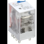 Реле интерфейсное ORM-1 2C 24В DC с LED и тест. кнопкой ORM-1-2C-DC24V-L-B