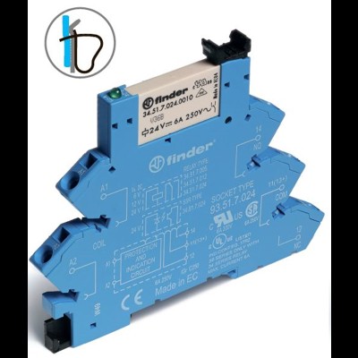 Модуль интерфейсный (сборка 34.51.7.024.5010 + 93.51.7.024) электромеханич. реле 1CO 6А AgNi+Au 24В DC (чувствит.) IP20 безвинт. клеммы (пружинный зажим) 386170245050 386170244050 Модуль интерфейсный (сборка 34.51.7.024.5010 + 93.51.7.024) электромеханич. реле 1CO 6А AgNi+Au 24В DC (чувствит.) IP20 безвинт. клеммы (пружинный зажим) 386170245050 386170244050