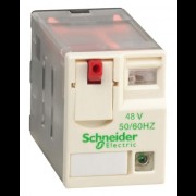 Реле 2CO светодиод. 230В 12А перем. тока RXM2AB2P7