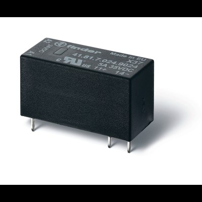Реле миниатюрное низкопрофильн. твердотельн. монтаж на печатную плату выводы с шагом 5мм выход 5А (24В DC) / вход 12В DC влагозащ. RTIII 418170129024 418170128240 Реле миниатюрное низкопрофильн. твердотельн. монтаж на печатную плату выводы с шагом 5мм выход 5А (24В DC) / вход 12В DC влагозащ. RTIII 418170129024 418170128240