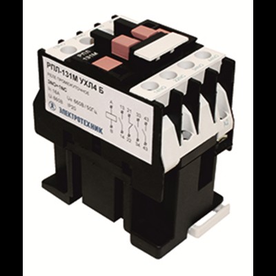 РПЛ-131М УХЛ4 Б, 220В/50Гц, 3з+1р, 16А, IP20, реле промежуточное (ЭТ) ET547257 РПЛ-131М УХЛ4 Б, 220В/50Гц, 3з+1р, 16А, IP20, реле промежуточное (ЭТ) ET547257