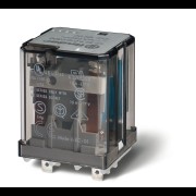 Реле силовое электромеханич. монтаж в розетку или наконечники Faston 187 (4.8х0.5мм) 2CO 16А AgCdO 110В DC RTI опции: кнопка тест + мех.индикатор PAS 623291100040