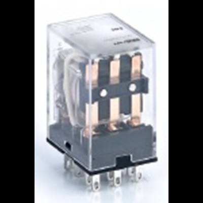 Пром. реле 3 к. с LED 5А 220В DC 23875DEK Пром. реле 3 к. с LED 5А 220В DC 23875DEK