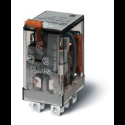 Реле миниатюрное силовое электромеханич. монтаж в розетку или наконечники Faston (4.8х0.5мм) 2CO 12А AgNi 60В AC RTI опции: нет 563280600000 563280482000