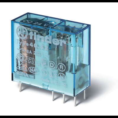 Реле миниатюрное универсальное электромеханич. монтаж на печатную плату или в розетку выводы с шагом 5мм 2CO 8А AgNi 14В DC влагозащ. RTIII 405290140001 405290140000PAC Реле миниатюрное универсальное электромеханич. монтаж на печатную плату или в розетку выводы с шагом 5мм 2CO 8А AgNi 14В DC влагозащ. RTIII 405290140001 405290140000PAC