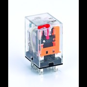 Пром. реле 2 к. с LED и TEST 5А 6В AC 23851DEK