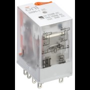 Реле интерфейсное ORM-1 2C 220В AC с LED и тест. кнопкой ORM-1-2C-AC220V-L-B