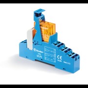 Модуль интерфейсный (сборка 40.52.7.024.5000 + 99.02.9.024.99 + 95.05SPA) электромеханич. реле 2CO 8А AgNi + Au 24В DC (чувствит.) IP20 винт. клеммы пластик. клипса LED + диод 48527024 48P570240050SPA