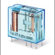 Миниатюрное универсальное электромеханическое реле; монтаж на печатную плату или в розетку; выводы с 406270120000