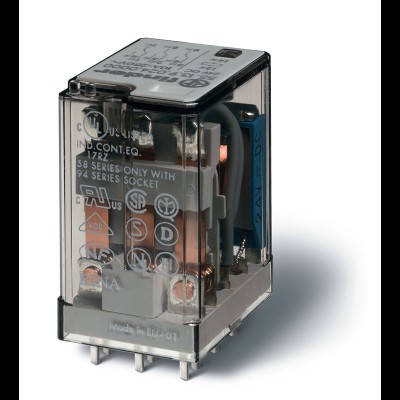 Реле миниатюрное универсальное электромеханич. монтаж на печатную плату 3CO 10А AgNi 24В DC RTI опции: нет PAS 551390240000 Реле миниатюрное универсальное электромеханич. монтаж на печатную плату 3CO 10А AgNi 24В DC RTI опции: нет PAS 551390240000