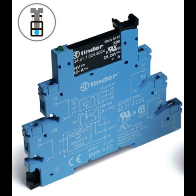 Реле твердотельное 230-240В AC/DC IP20 388132407048 388102407048 Реле твердотельное 230-240В AC/DC IP20 388132407048 388102407048