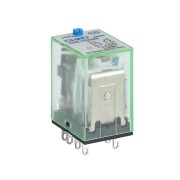 Промежуточное реле с кнопкой тестирования NJDC-17(D)/4ZS 4 конт. с инд. LED 3А AC220В (CHINT) 651069