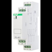 PK-4PZ/12 12В АС/DC, 8А, 2 переключающих, 2 замыкающих, 1 модуль, монтаж на DIN-рейке EA06.001.014