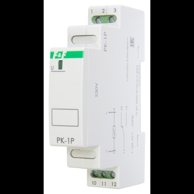 PK-1P/230 230 В АС, 16А, 1 переключающий, 1 модуль, монтаж на DIN-рейке EA06.001.004 PK-1P/230 230 В АС, 16А, 1 переключающий, 1 модуль, монтаж на DIN-рейке EA06.001.004