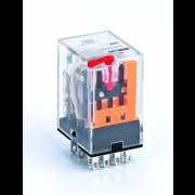 Пром. реле 4 к. с LED и TEST 3А 110В AC 23827DEK