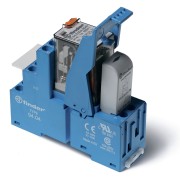 Модуль интерфейсный (сборка 55.34.8.110.0040 + 99.02.0.230.98 + 94.04SMA) электромеханич. реле 4CO 7А AgNi 110В AC IP20 винт. клеммы металлич. клипса LED + варистор 583481100060SMA 583480240060SPA