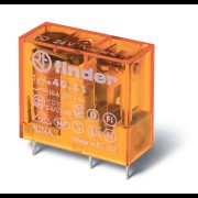 Реле миниатюрное универсальное электромеханич. монтаж на печатную плату или в розетку выводы с шагом 5мм 1CO 10А AgNi 12В DC влагозащ. RTIII (уп.10шт) PAC 405190120001