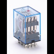 Реле промежуточное ПР-102-4-03-220АС 3А 4 контакта LED-индикация 23230DEK