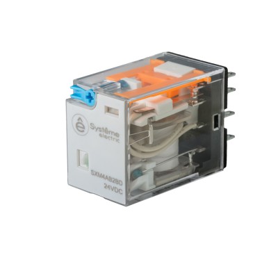SE Реле 6A 4CO 24VDC тест кнопка LED SXM4AB2BD SE Реле 6A 4CO 24VDC тест кнопка LED SXM4AB2BD