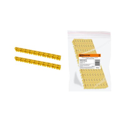 Маркер наборный - символ "C" желтый 1,5 мм2 (150 шт.) TDM Маркер наборный - символ "C" желтый 1,5 мм2 (150 шт.) TDM