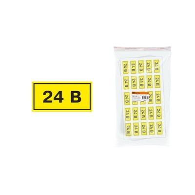 Символ "24В" 20х40мм TDM Символ "24В" 20х40мм TDM