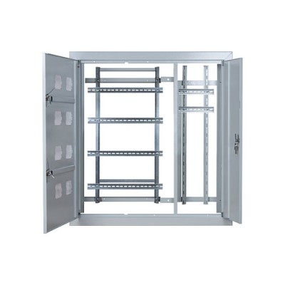 Корпус щита этажного 8 кв. модификация3 Народный (1010х950х160), ниша 920х860х140 Корпус щита этажного 8 кв. модификация3 Народный (1010х950х160), ниша 920х860х140