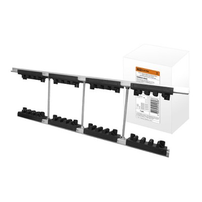 Набор шинных держателей и крепежа НШД 3/10 TN для 3Р+N системы шин 30-120 x 10 мм TDM Набор шинных держателей и крепежа НШД 3/10 TN для 3Р+N системы шин 30-120 x 10 мм TDM