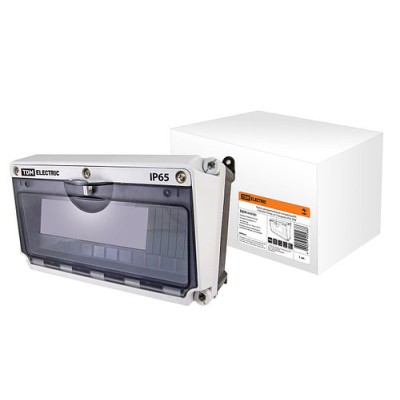 Корпус распределительного устройства КРУ, (190х265х170 мм), на 12 модулей, IP65, TDM Корпус распределительного устройства КРУ, (190х265х170 мм), на 12 модулей, IP65, TDM