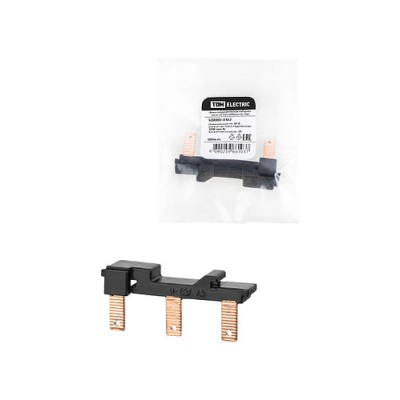 Шина соединительная наборная ШСН 1П 63А 3PIN(тип A) TDM Шина соединительная наборная ШСН 1П 63А 3PIN(тип A) TDM