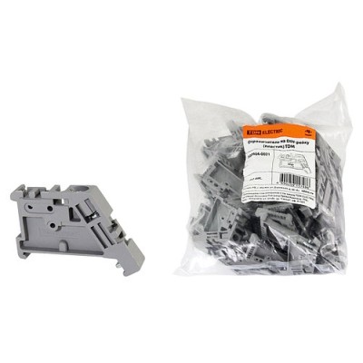 Ограничитель на DIN-рейку (пластик) TDM Ограничитель на DIN-рейку (пластик) TDM