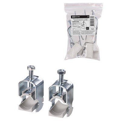 Зажим кабельный для С-профиля, диаметр кабеля 6-12 мм TDM Зажим кабельный для С-профиля, диаметр кабеля 6-12 мм TDM