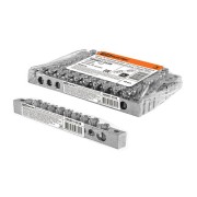 Шина "N" нулевая 6х9мм 10/2 (10 групп/крепеж по краям) никелированная инд. стикер TDM