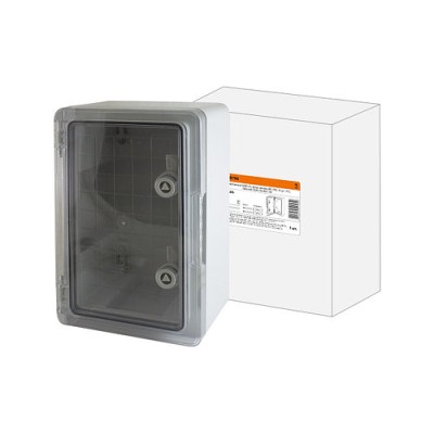 Бокс пластиковый ЩМП-0-6, прозр., крышка ABS, IP65, -45 до +75 С, навесной, (500x400x180) TDM Бокс пластиковый ЩМП-0-6, прозр., крышка ABS, IP65, -45 до +75 С, навесной, (500x400x180) TDM