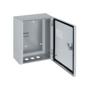 Корпус металлический ЩУ-3ф/1-0 (1 дверь) (395х310х150) IP54 Народный эконом