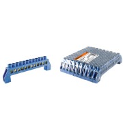 Шина "N" нулевая в изоляторе 8х12мм 12 групп TDM