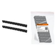 Маркер наборный - символ "0" черный 6 мм2 (100 шт.) TDM