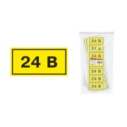 Символ "24В" 35х100мм TDM