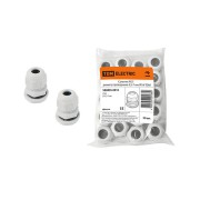 Сальник PG 7 диаметр проводника 3,5-6 мм IP54 TDM