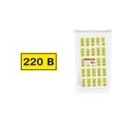Символ "220В" 20х40мм TDM